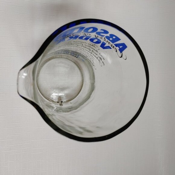 ATTRACTIVE Absolut Vodka Pitcher Bar Ware Pourer Jug Glass - Picture 4 of 5